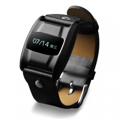 V3スマートな腕時計黒色の色のスポーツリストバンド心拍数の血液酸素の監視