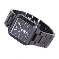 OEMファッション卸売プロモーションギフトクォーツメンズ木製の腕時計