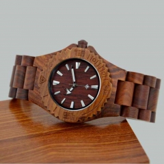 新しいスタイルのギフトの流行石英の木製の腕時計