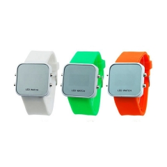 高品質のホットセール腕時計シリコン腕時計デジタル表示腕時計のLED時計